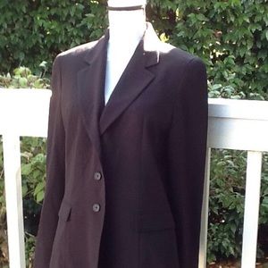 SALE Tahari 3-button fitted blazer Sz 10